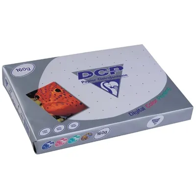 Produktbild von Clairefontaine 1843C, Laser-/Inkjet-Druck, A3 (297x420 mm), 250 Blätter, 160 g/m², Weiß, 160 µm