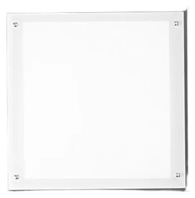 Obrázok produktu pre Štvorcové LED stropné svietidlo z bieleho skla, 40 W, nastaviteľná teplota farby, 52,5 x 52,5 cm, moderný dizajn – Perenz