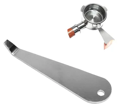 Portafilter-Korb-Entferner aus Edelstahl, 1 Stück, 9,1 x 2,5 cm