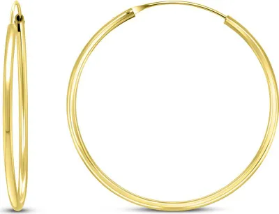 Immagine prodotto di Orecchini senza tempo placcati oro EA020Y - Diametro: 2 cm