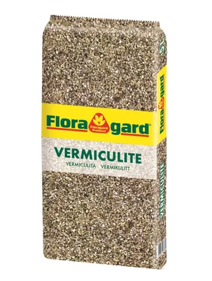 Produktbild von Bodenhilfsstoff Floragard Vermiculite 5 L zur Untermischung in Substraten und Blumenerden