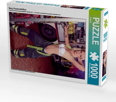 Produktbild von Calvendo Sexy Feuerwehrfrau 1000 Teile Puzzle hoch 480x640mm, CALVENDO; 7318245
