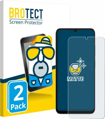 Produktbild von 2x BROTECT Schutzfolie für Doogee Note 56X Pro Displayschutz Displayschutzfolie Folie Matt Entspiegelungsfolie