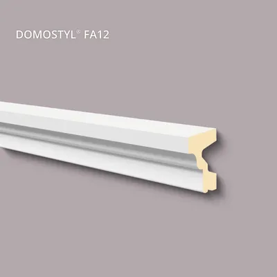 Produktbild von NMC FA12 DOMOSTYL Fenstersohlbank Fensterumrandung Fassadenprofil 2 m