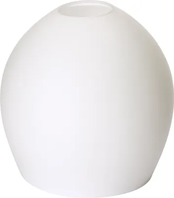 Obrázok produktu pre Sklenené tienidlo náhradné sklo v tvare tulipánu biele veľkosť otvoru E14 ø 30 mm sklo lampy