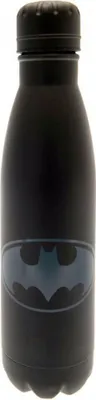 Produktbild von Batman - Thermosflasche "Who Cares Im Batman", Metall PM1110 (Einheitsgröße) (Schwarz)