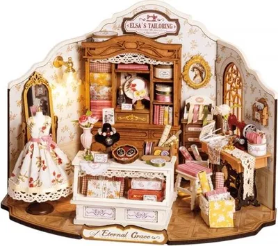 Produktbild von 3D Puzzle, Elsas Schneiderei, Rolife, 266 Teile