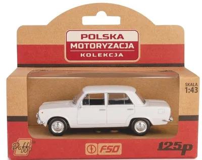 Zdjęcie produktu dla Model samochodu Fiat 125P PRL Skala 1:43