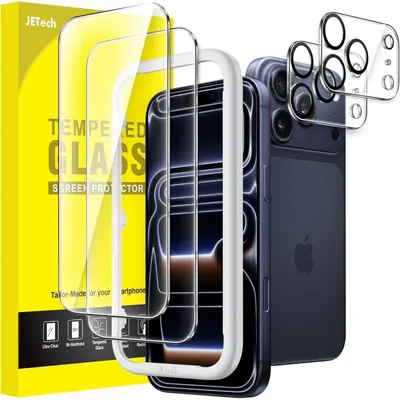 Zdjęcie produktu dla Folia ochronna na iPhone 17 Pro o przekątnej 6,3 cala, z ochroną obiektywu aparatu, 2 sztuki