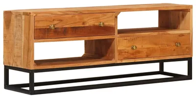 Immagine prodotto di Mobile TV Naturale 110 x 30 x 44 cm Legno di Acacia Massello