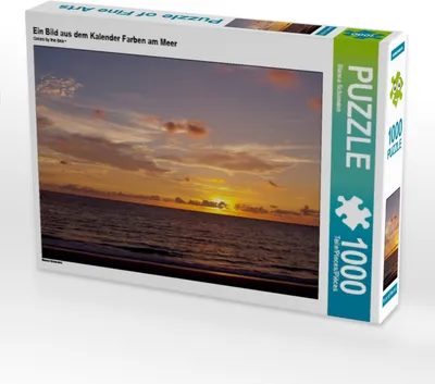 Produktbild von Calvendo Ein Bild aus dem Kalender Farben am Meer 1000 Teile Puzzle quer 640x480mm, Schumann Bianca; 7326564