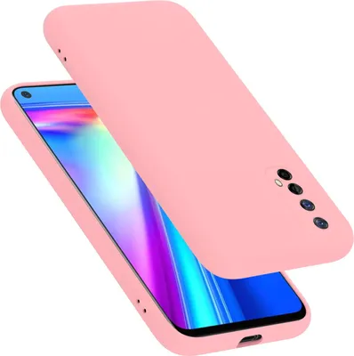 Produktbild von Cadorabo Schutzhülle für Realme 7 5G Hülle in Rosa Handyhülle Case Cover TPU Etui