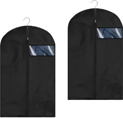 Immagine prodotto di Scatole protettive per abiti con cerniera, 60 x 100 cm, in tessuto.