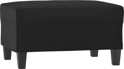 Obrázek produktu pro vidaXL Podnožka černá 70x55x41 cm Imitace kůže