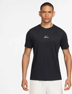 Produktbild von Nike M Nk Df Tee Std Pro Black/White Black/White M