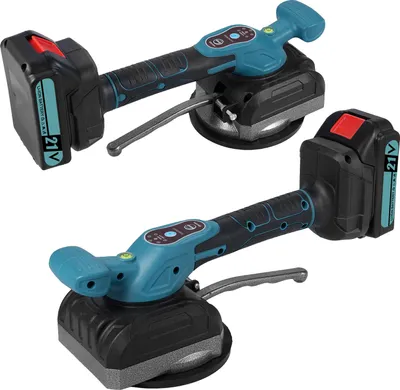 Produktbild von Fliese Vibration Nivellierung Maschine 21V Fliese Fliesenlegen Werkzeug mit 5 einstellbaren Geschwindigkeit hohe Belastbarkeit Wand Bodenfliesen Verlegung Vibrationswerkzeug vergrößert