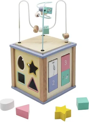 Obrázok produktu pre Montessori kocka na aktivity 40 cm