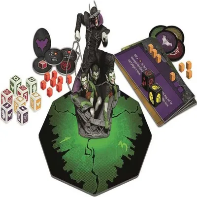 Produktbild von Usaopoly Who Laughs Batman Brettspiel Mehrfarbig  Mehrfarbig One Size