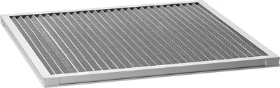 Image de SucceBuy 20x20x1 Aluminium Filtre à air électrostatique MERV 8 Taille 19,75x19,75x0,82