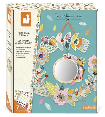 Obrázok produktu pre Janod craft set držiak na šperky - kreatívny organizér na šperky pre deti