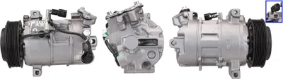 Obrázok produktu pre LUCAS ACP01062 – Kompresor klimatizácie, chladivo PAG 46 YF, R134a, R1234yf, pre vozidlá: NISSAN Qashqai II (J11, J11) a RENAULT MEGANE III Grandtour (KZ0/1)