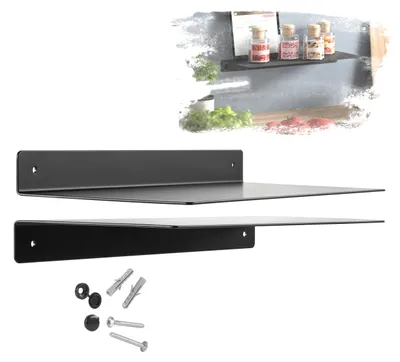 Produktbild von SOTECH Wandregal HOVER 350 x 130 x 30 mm schwarz