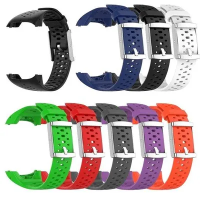 Productafbeelding van Siliconen sportband voor Polar horloge - Breedte 21,2 mm - Eenvoudig te installeren - Vervangbare sportband