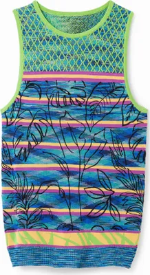 Immagine prodotto di DESIGUAL Maglia intima in viscosa da donna verde GR78304 - Taglia: L