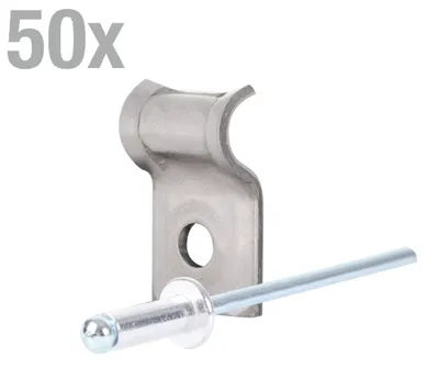 Immagine prodotto di Alberts 855529 Portafilo di tensione con perno per rivetti, acciaio inox, set da 50