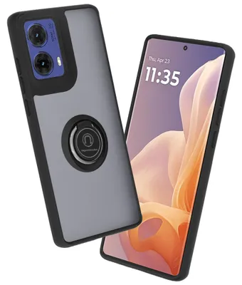 Produktbild von Techsuit Glinth Back Cover Hülle für Motorola Moto G85 - Schwarz