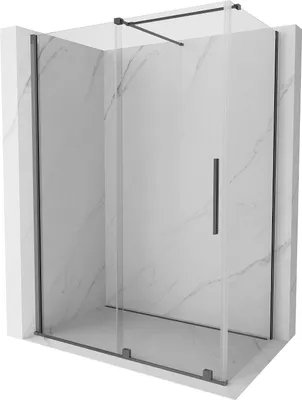 Image de Mexen Velar 160x100 cm Cabine de douche Gun Metal