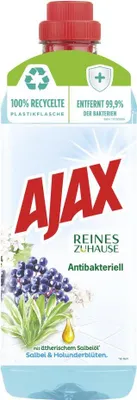 Obrázok produktu pre Ajax, Płyn do podłóg, szałwia i kwiat bzu, 1l (PRODUKT Z NIEMIEC)