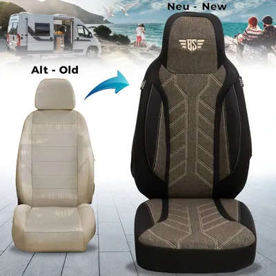 Produktbild von Wohnmobil Sitzbezüge für Mooveo Van Transit (PLKT212)