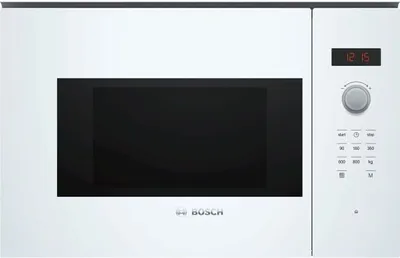 Image de Micro-onde Encastrable BOSCH SER4 BFL523MW1F, Blanc, 800W, 59,4 x 31,7 x 38,2 cm