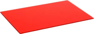 Produktbild von Harbour Housewares Glasschneidebrett – 50 x 40 cm – Rot