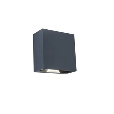 Zdjęcie produktu dla Kinkiet zewnętrzny czarny regulowany wbudowany LED 10W GEMINI Lutec