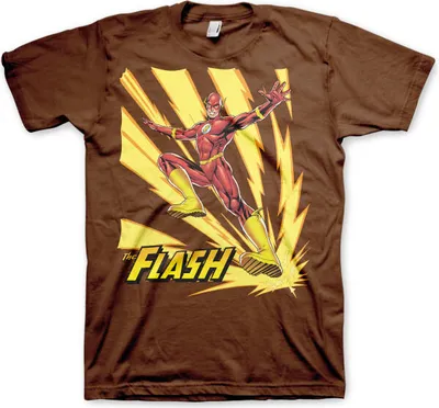 Produktbild von The Flash Jumping T-shirt - X-Large - Brown