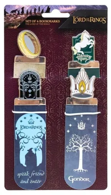 Produktbild von The Lord Of Things 4 bookmarcks set