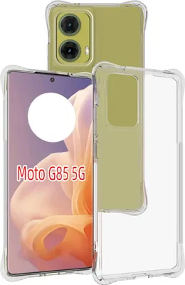 Produktbild von Hülle für Motorola Moto G85 Weich Transparent Handyhülle mit Verstärkte Ecken Bumper Schutzhülle