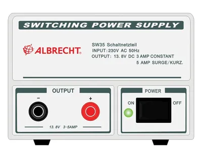 Produktbild von Albrecht Schaltnetzteil SW 35, 3-5 A, 13,8 V