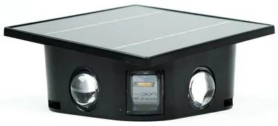 Obrázek produktu pro Venkovní solární nástěnné LED osvětlení IMMAX WALL se světelným čidlem, 2W