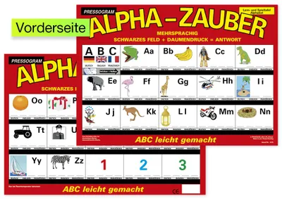 Produktbild von TimeTEX Zaubertafel "ABC" Mehrsprachig