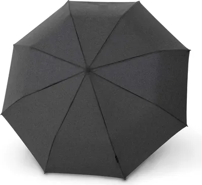 Image de Knirps parapluie de poche parapluie T.200 Medium Duomatic Melange Black gris foncé