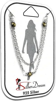 Image de SilberDream bracelet de cheville 25cm dames 925 argent pyrite perles grises argent SDF5005K
