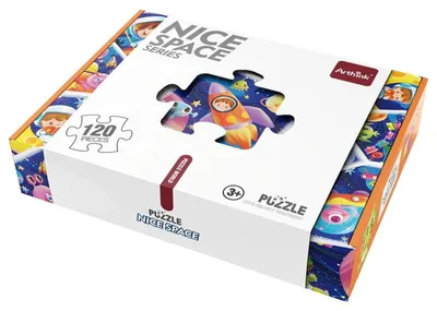 Produktbild von Lernpuzzle Weltraum Set - 120 Teile - 6 x 20 Teile Vorschulpuzzle ab 4 Jahren