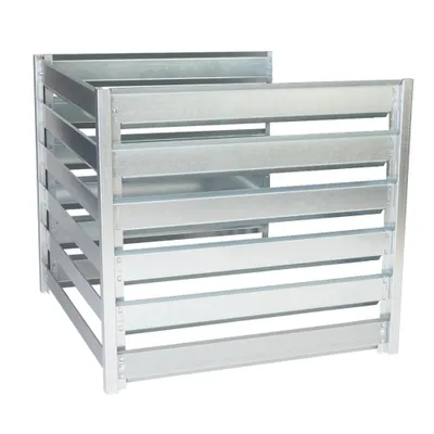 Obrázek produktu pro Rozšiřující Modul ke Kompostéru TIMBELA M800A – Modul z Pozinkované Oceli pro Venkovní Kompostér 91 x 91 x 85 cm / 704 L