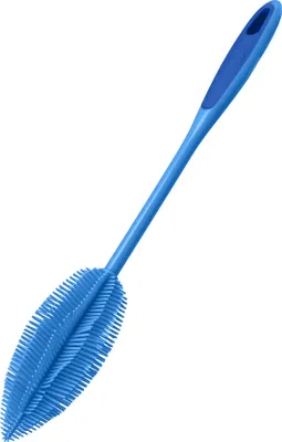 Produktbild von Kochblume Flaschenbürste blau Silikon, Kunststoff 22965.08