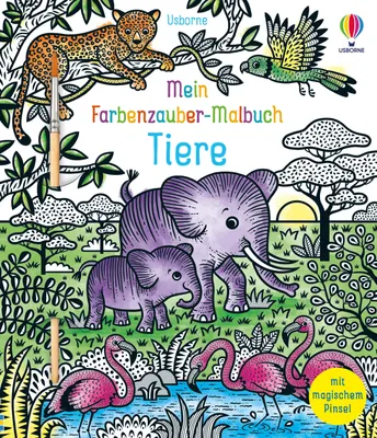 Produktbild von Mein Farbenzauber-Malbuch: Tiere