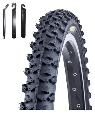 Produktbild von 1 x Kenda K-850 MTB Fahrradreifen 20 x 2,00 (50-406) Schwarz inkl. Reifenheber
