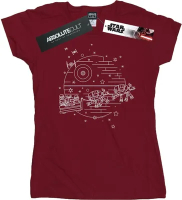Produktbild von Star Wars - "Death Star" T-Shirt für Damen BI42106 (XXL) (Marineblau)